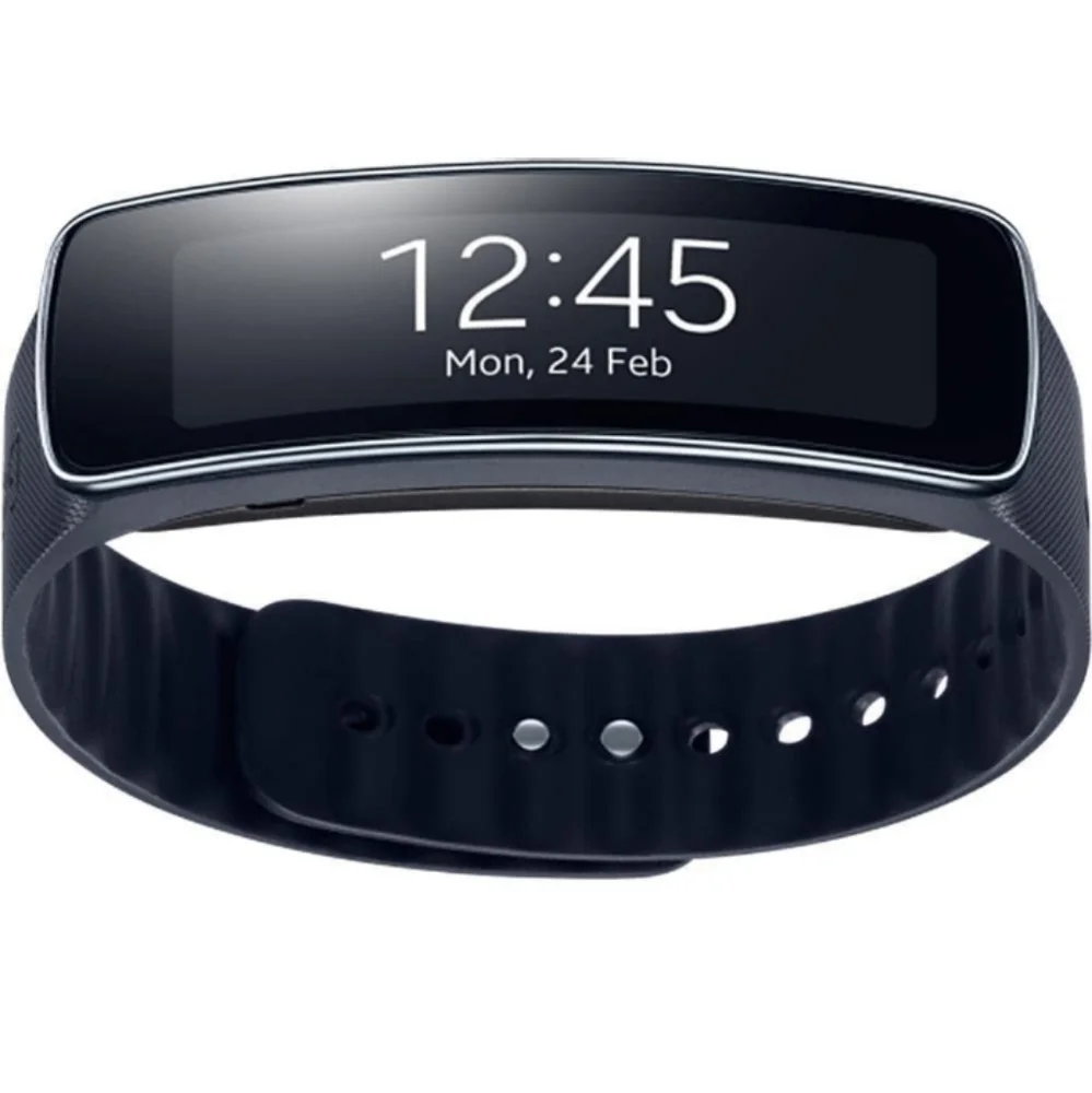 Samsung Galaxy Gear Fit SM-R350 Smartwatch Fitness Tracker Black